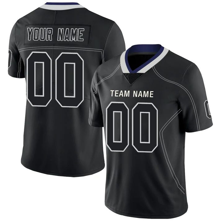 Custom D.Cowboys Personalize Birthday Gifts Black Jersey Stitched American Football Jerseys