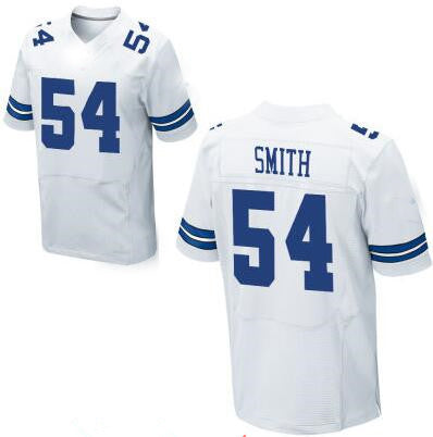D.Cowboys #54 Jaylon Smith White Road Stitched Elite Jersey Fashion Jersey American Jerseys