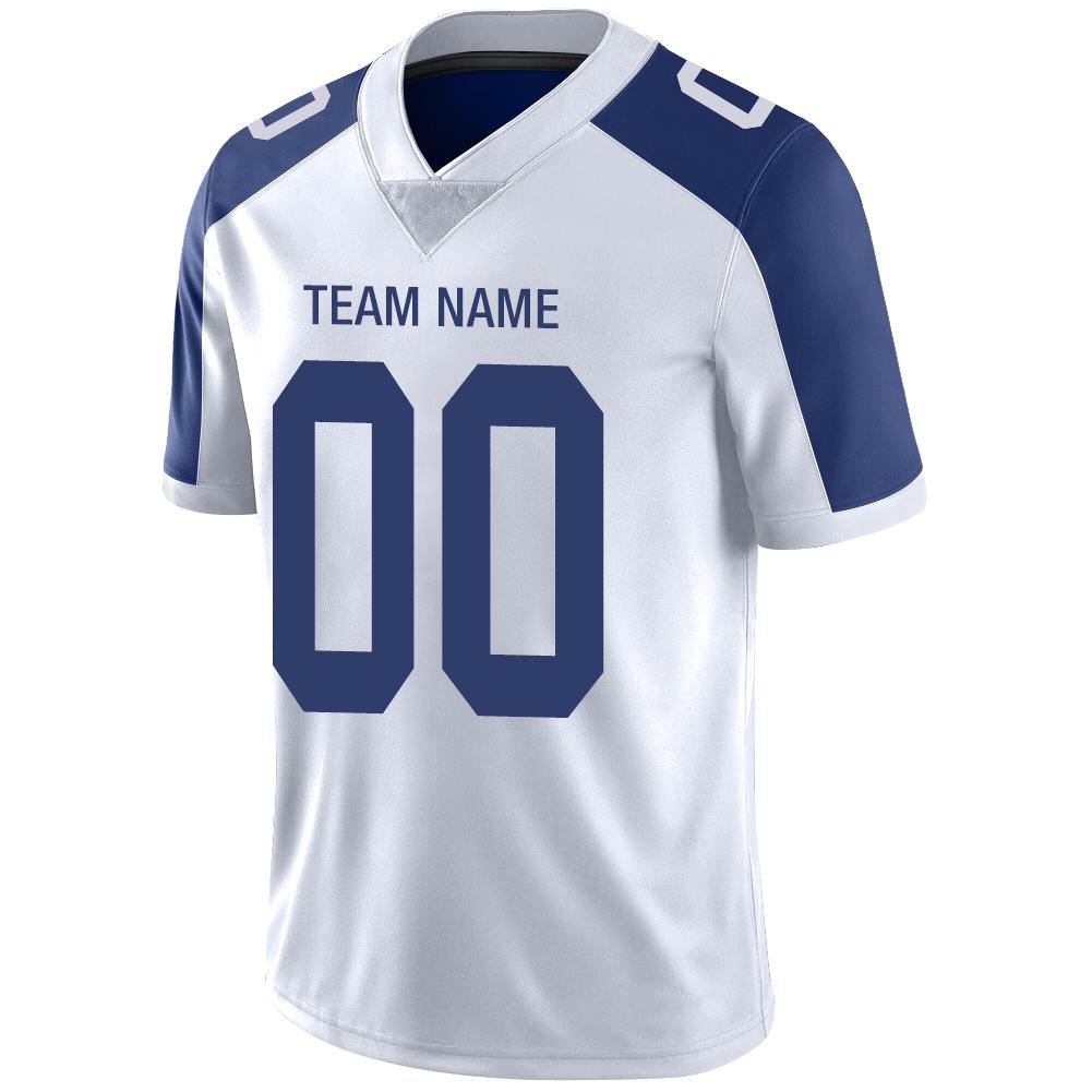 Custom D.Cowboys American Men's Youth And Women Stitched White Personalize Birthday Gifts Jerseys Football Jerseys