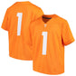 #1 T.Volunteers Team Replica Football Jersey - Tennessee Orange College Jerseys