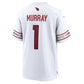 A.Cardinals #1 Kyler Murray White Game Player Stitched American Football Jerseys