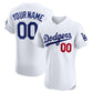 Custom Los Angeles Dodgers Home Elite Jersey – White Stitched Baseball Jersey