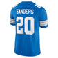 D.Lions #20 Barry Sanders Vapor F.U.S.E. Limited Jersey - Blue American Football Jerseys