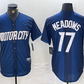 Detroit Tigers #17 Parker Meadows Navy 2024 City Connect Cool Base Limited Stitched Baseball Jersey