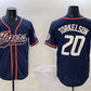 Detroit Tigers #20 Spencer Torkelson Navy With Patch Cool Base Stitched Baseball Jersey