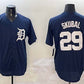 Detroit Tigers #29 Tarik Skubal Navy Cool Base Stitched Baseball Jersey