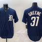 Detroit Tigers #31 Riley Greene Navy Cool Base Stitched Baseball Jersey