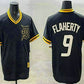 Detroit Tigers #9 Jack Flaherty Black Gold Cooperstown Legend V Neck Stitched Baseball Jerseys