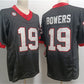 G.Bulldogs #19 Brock Bowers Black Stitched Jersey College Jerseys