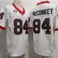 G.Bulldogs #84 Ladd McConkey White Stitched Jersey College Jerseys