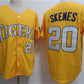 L.Tigers #20 Paul Skenes Gold 2023 Stitched Baseball Jersey American College Jerseys