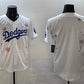 Los Angeles Dodgers Blank White 2025 Tokyo Series Limited Stitched Baseball Jersey