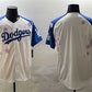 Los Angeles Dodgers Blank White Royal 2025 Tokyo Series Limited Stitched Baseball Jersey