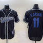 Los Angeles Dodgers #11 Roki Sasaki Black 2024 World Series Champions Limited Stitched Baseball Jersey