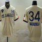 Los Angeles Dodgers #34 Fernando Valenzuela Number Cream 2024 World Series City Connect Limited Stitched Baseball Jersey