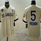 Los Angeles Dodgers #5 Freddie Freeman Number Cream 2024 World Series City Connect Limited Stitched Baseball Jersey