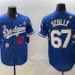 Los Angeles Dodgers #67 Vin Scully Royal 2025 Tokyo Series Limited Stitched Baseball Jersey