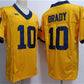 M.Wolverines #10 Tom Brady 2023 F.U.S.E. Yellow Stitched Jersey College Jerseys