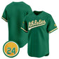 Oakland Athletics Blank Green 2024 Limited With Rickey Henderson Patch Stitched Baseball Jersey