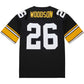 P.Steelers #26 Rod Woodson 1988 Mitchell & Ness Authentic Throwback Retired Player Jersey - Black Stitched American Football Jerseys