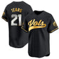 T.Volunteers #21 Kavares Tears Black Gold 2024 Champions Vapor Limited Stitched College Jerseys
