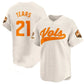 T.Volunteers #21 Kavares Tears Cream 2024 Champions Vapor Limited Stitched College Jerseys