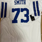 Tyler Smith Jerseys White D.Cowboys New Number 73  Football Jerseys