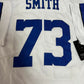 Tyler Smith Jerseys White D.Cowboys New Number 73  Football Jerseys