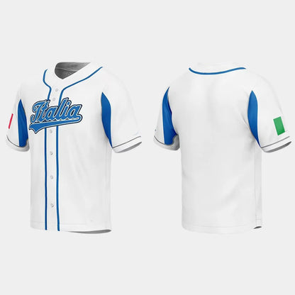 ITALY BASEBALL 2023 WORLD BASEBALL CLASSIC JERSEY – WHITE Stitches Baseball Jerseys