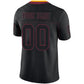 Custom W.Football Team Stitched American Football Jerseys Personalize Birthday Gifts Black Jersey